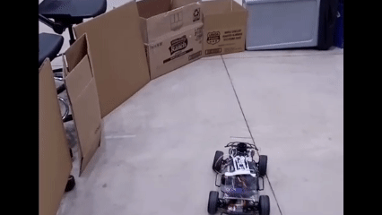 Wall following navigation